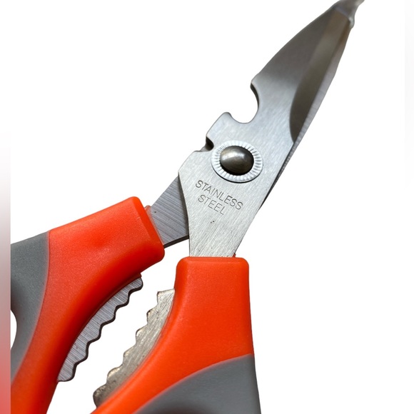 3-pc kitchen tools kitchen scissor, bottle/can opener & avocado cutter NEW - Picture 6 of 7